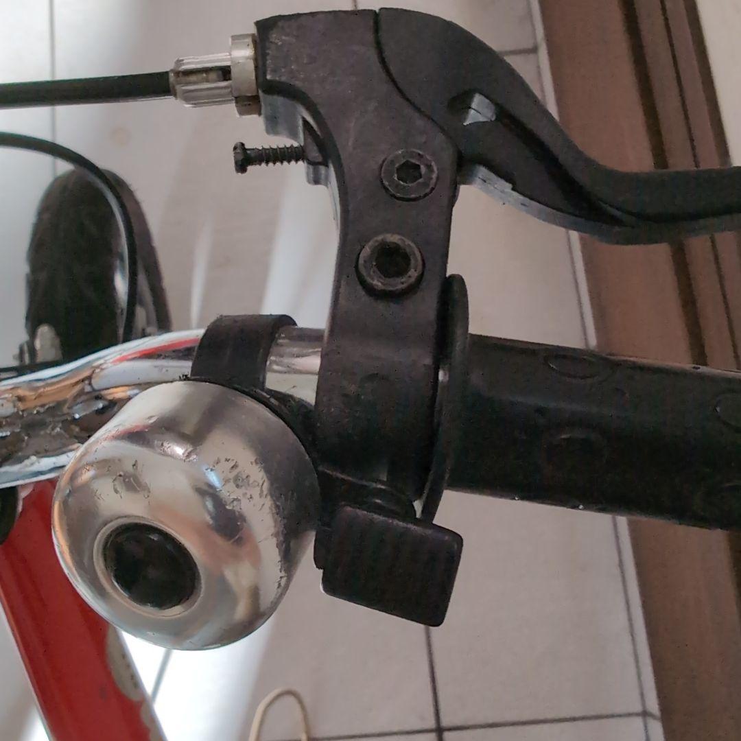 初代へんしんバイク キッズバイク　レッド　スタンド付き ビタミンファクトリー