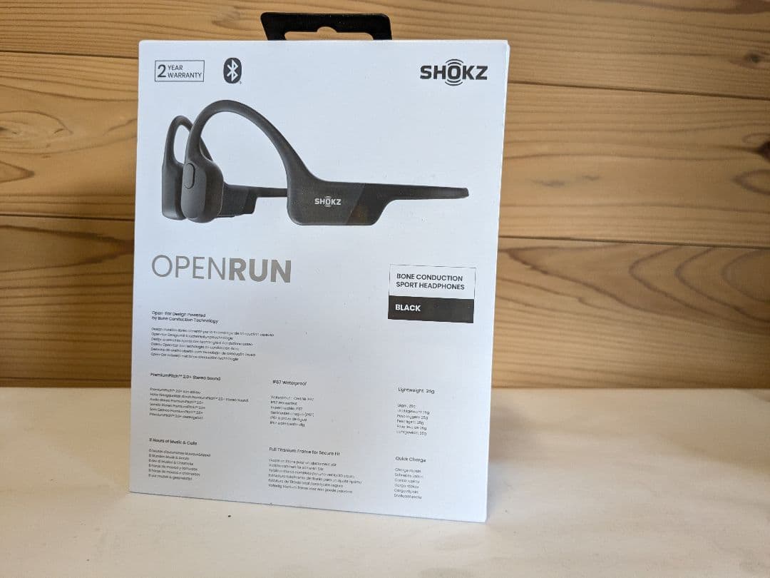 【未開封】Shokz OpenRun 骨伝導イヤホン SKZ-EP-000003
