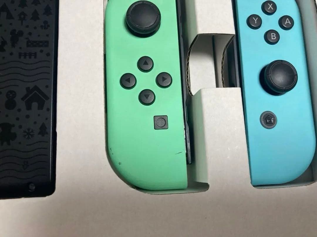Switch本体　どうぶつの森デザイン