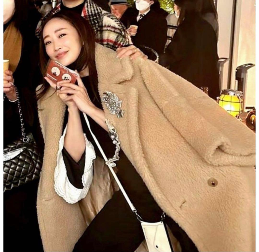 未使用MaxMara PRIMO テディベアコート 34 ベルト付