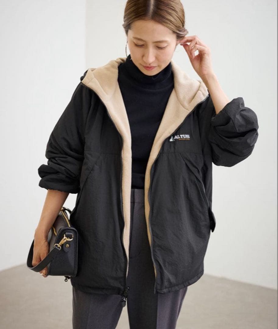 新品未使用 ALTUS/アルタス 別注リバーシブルブルゾン　ベージュ