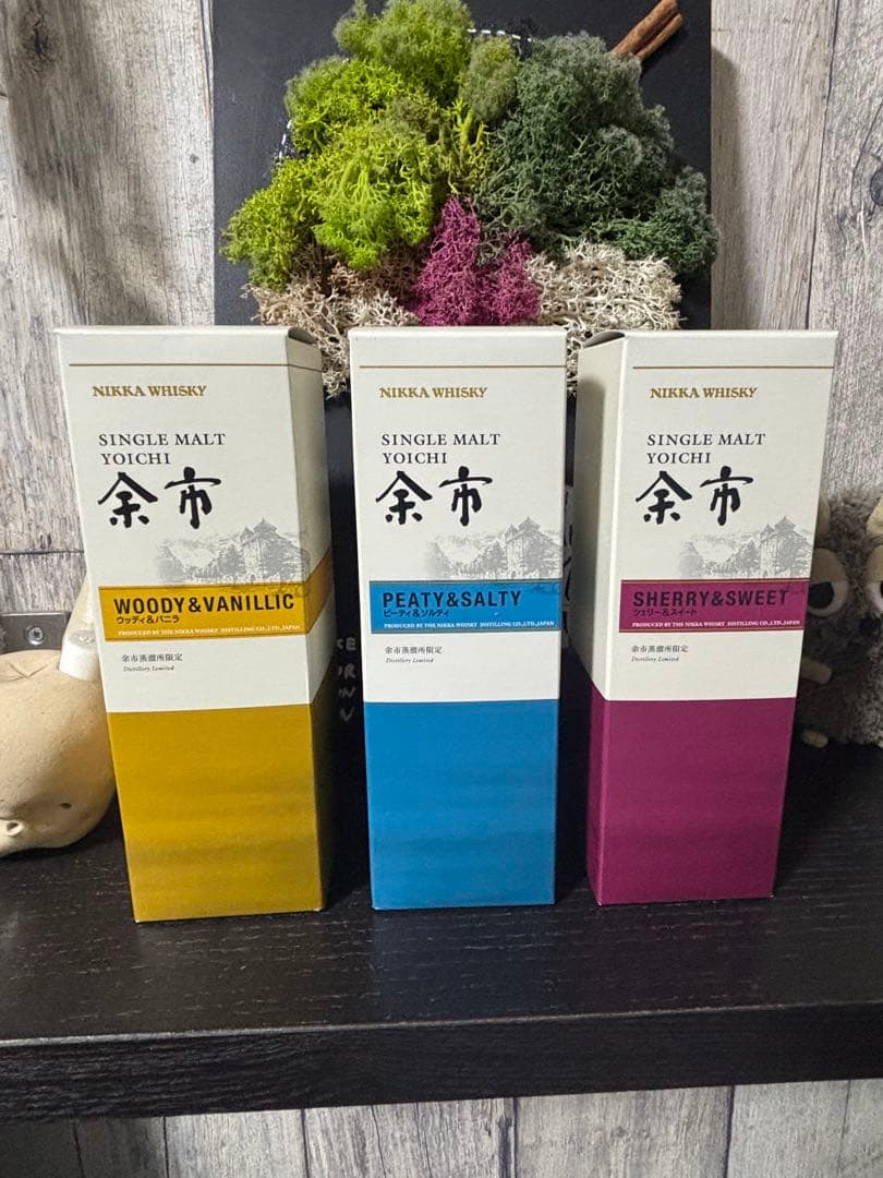 余市蒸溜所限定ウイスキー ミニボトルセット