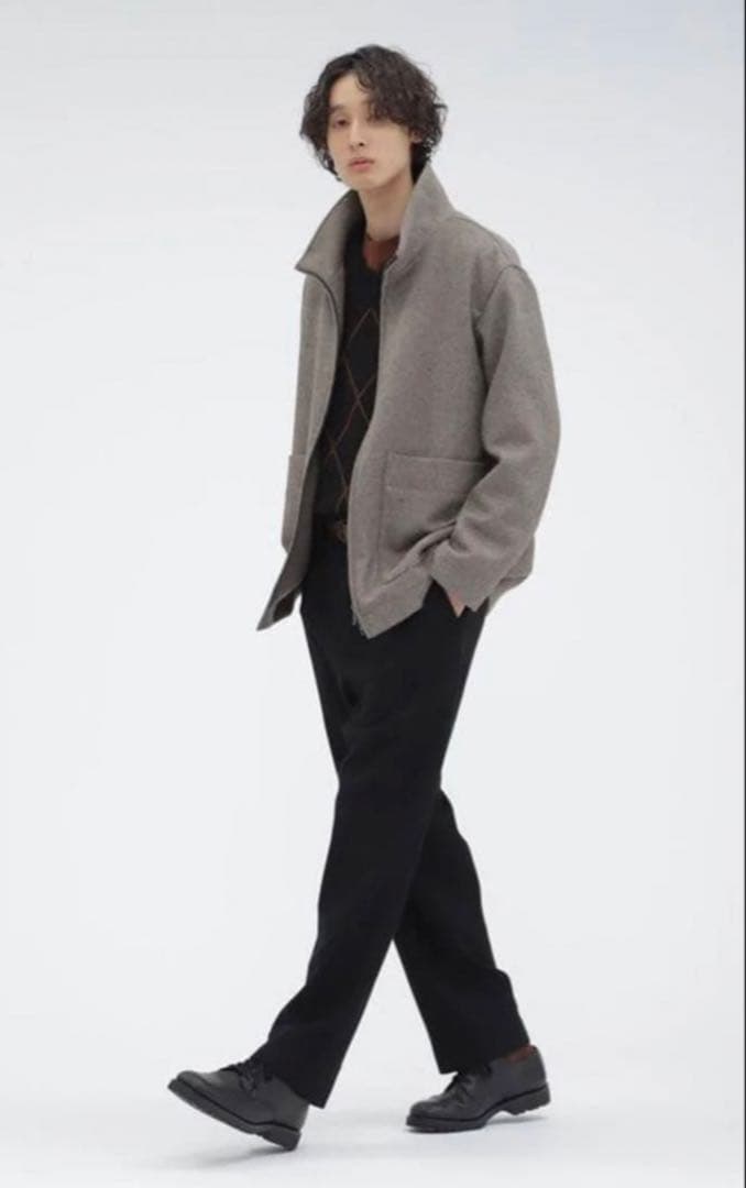 【美品】マーガレットハウエル WOOL CASHMERE FLANNEL