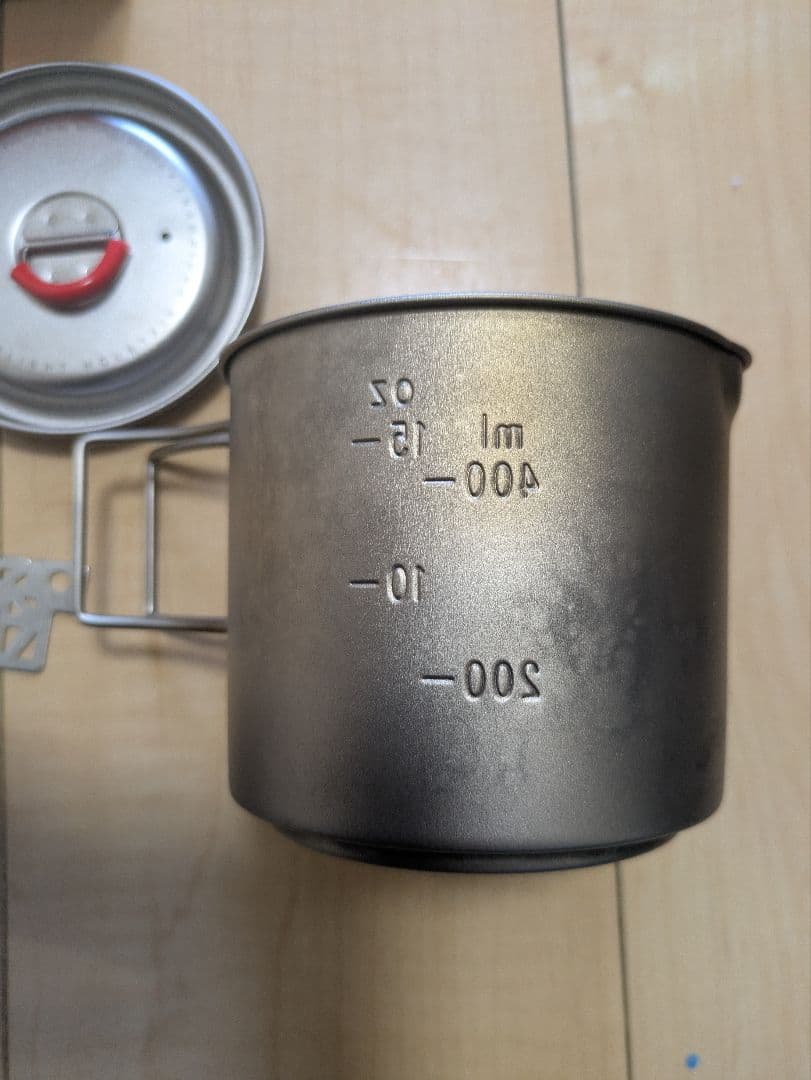 kz様　エバニュー Ti Mug pot