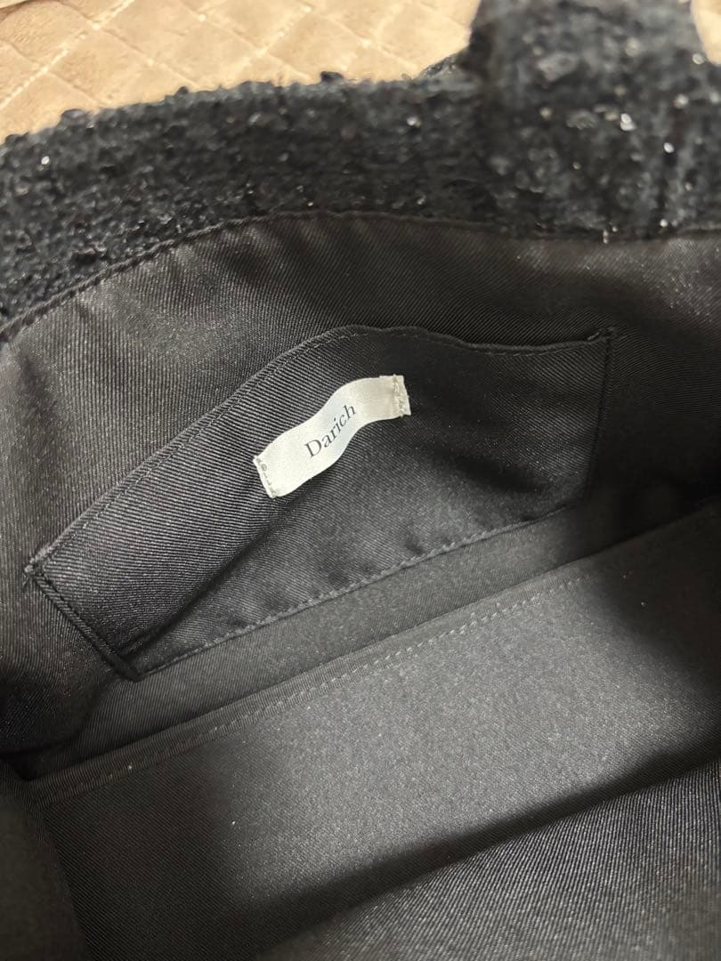 【Darich】DRビジューミニトートバッグ ブラック