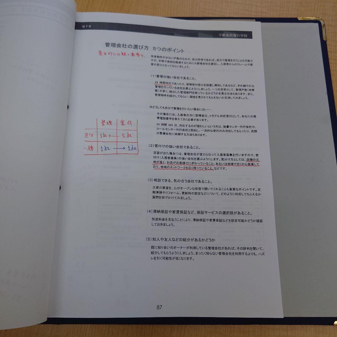 ファイナンシャルアカデミー不動産投資の学校 テキスト&DVD