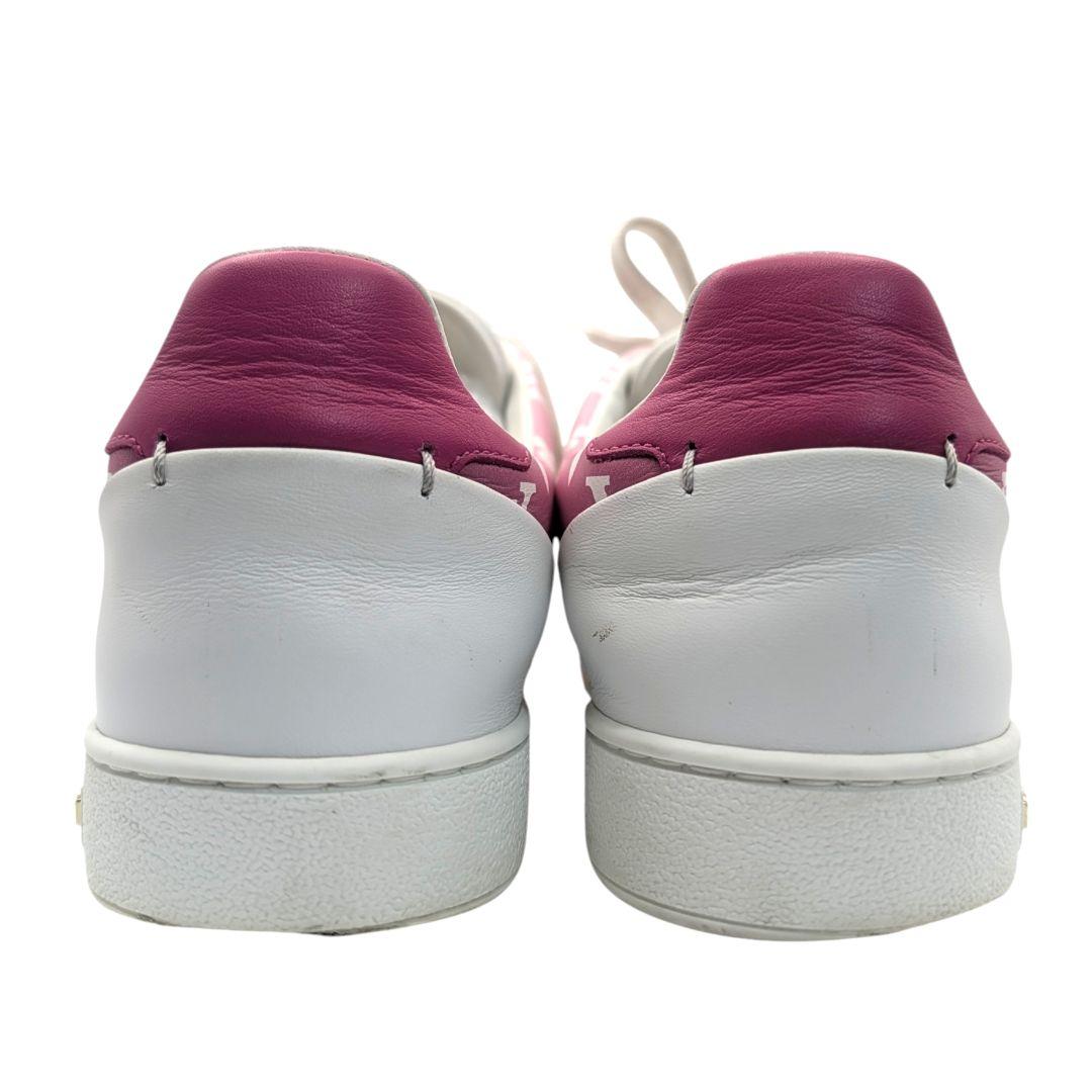 ヴィトン スニーカー レディース モノグラム ピンク ホワイト 24cm