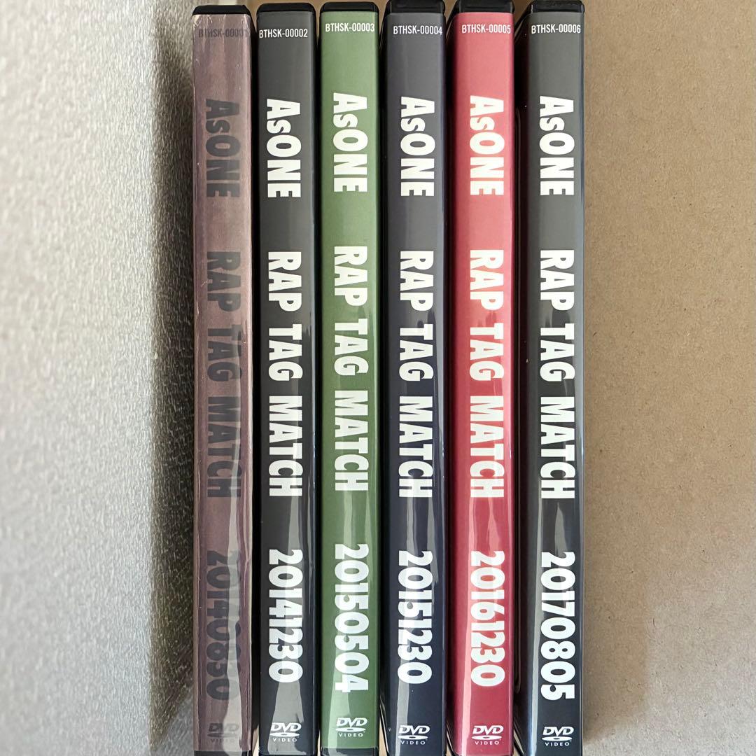 AsONE RAP TAG MATCH 全6枚セット 初回特典付き