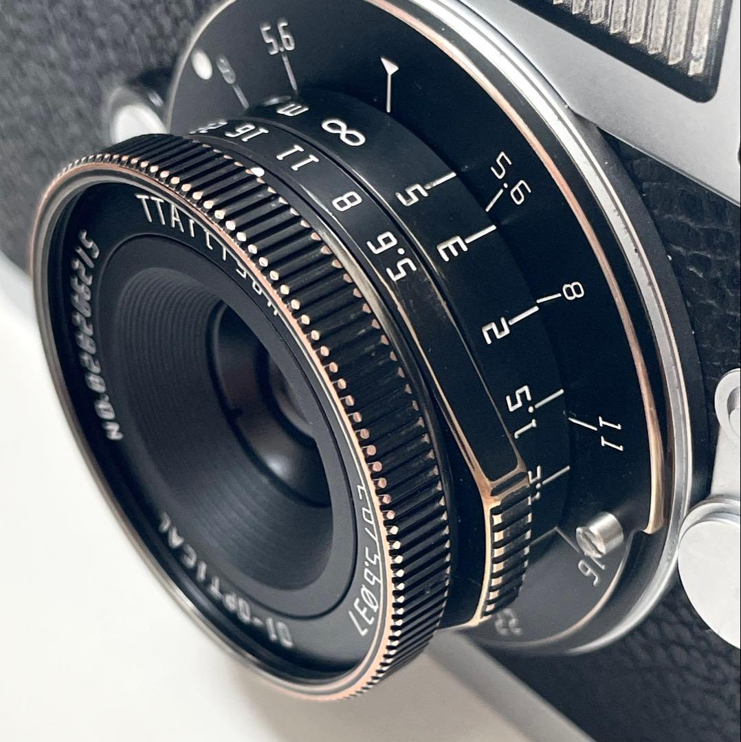 TTArtisan 28mm F5.6 ライカMマウント　ブラックペイント