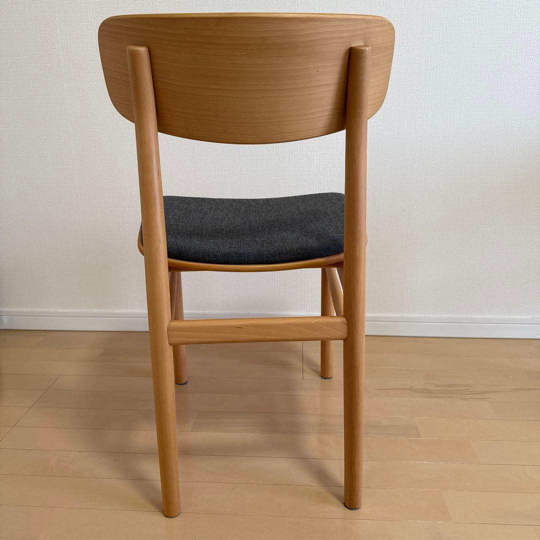 【引取り限定】無印良品 木製デスク チェア 2点セット