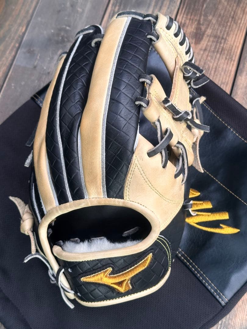 最終価格❗️ミズノプロ　mizuno pro 軟式グローブ　内野手用　美品❣️