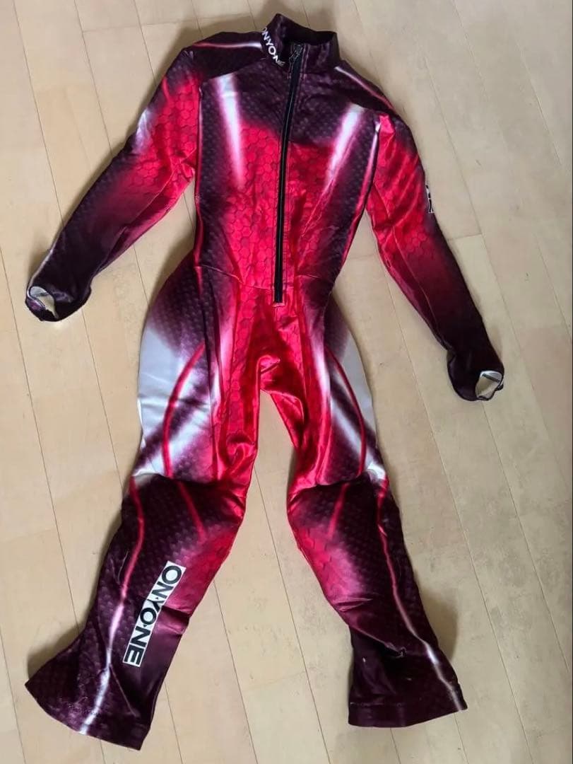 オンヨネ　裏起毛パッド付ワンピース　size S