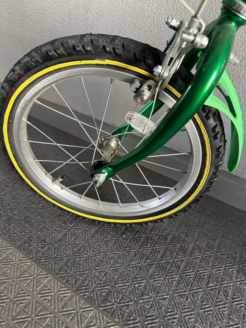 ブリヂストン　Cross Fire ジュニアバイク 16インチ 前カゴ付き