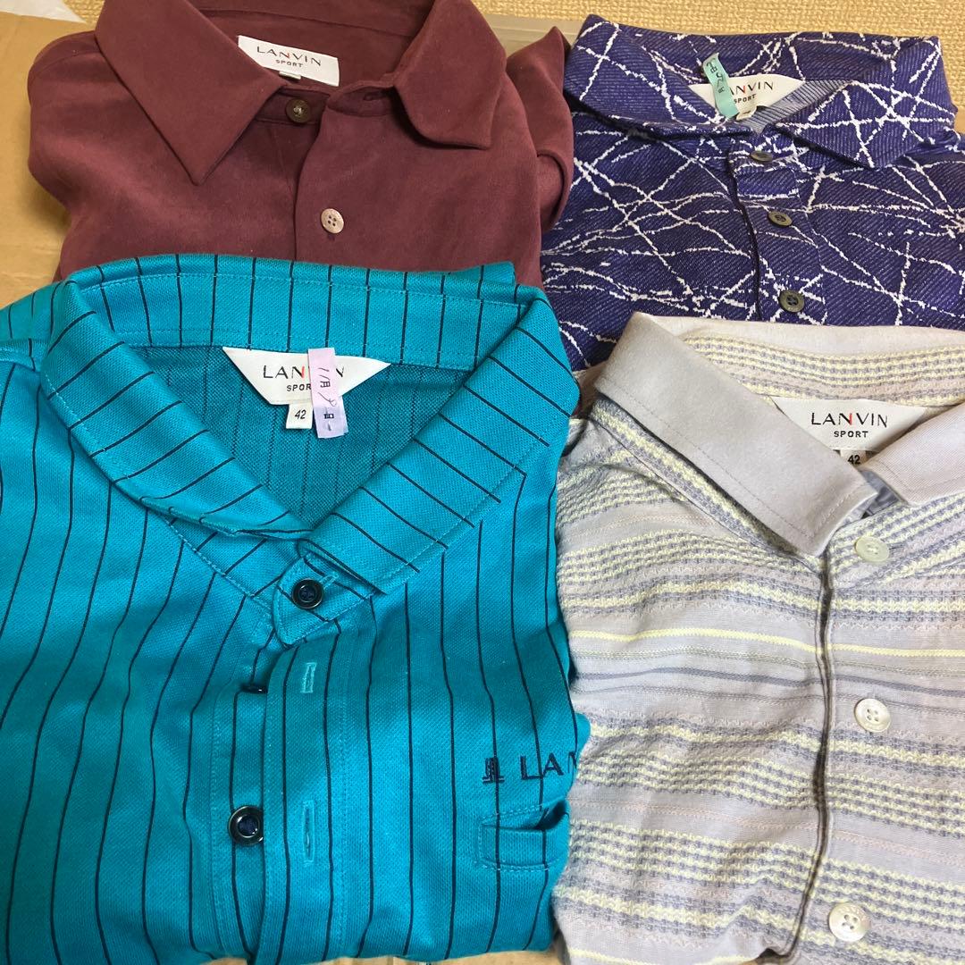 LANVIN sport ランバンスポール4着まとめ売り　42 デサント　日本製