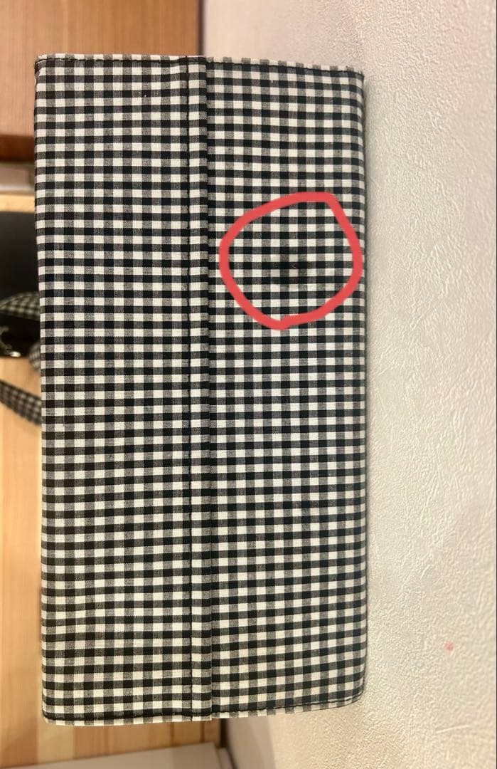 Familiar チェック柄トートバッグ