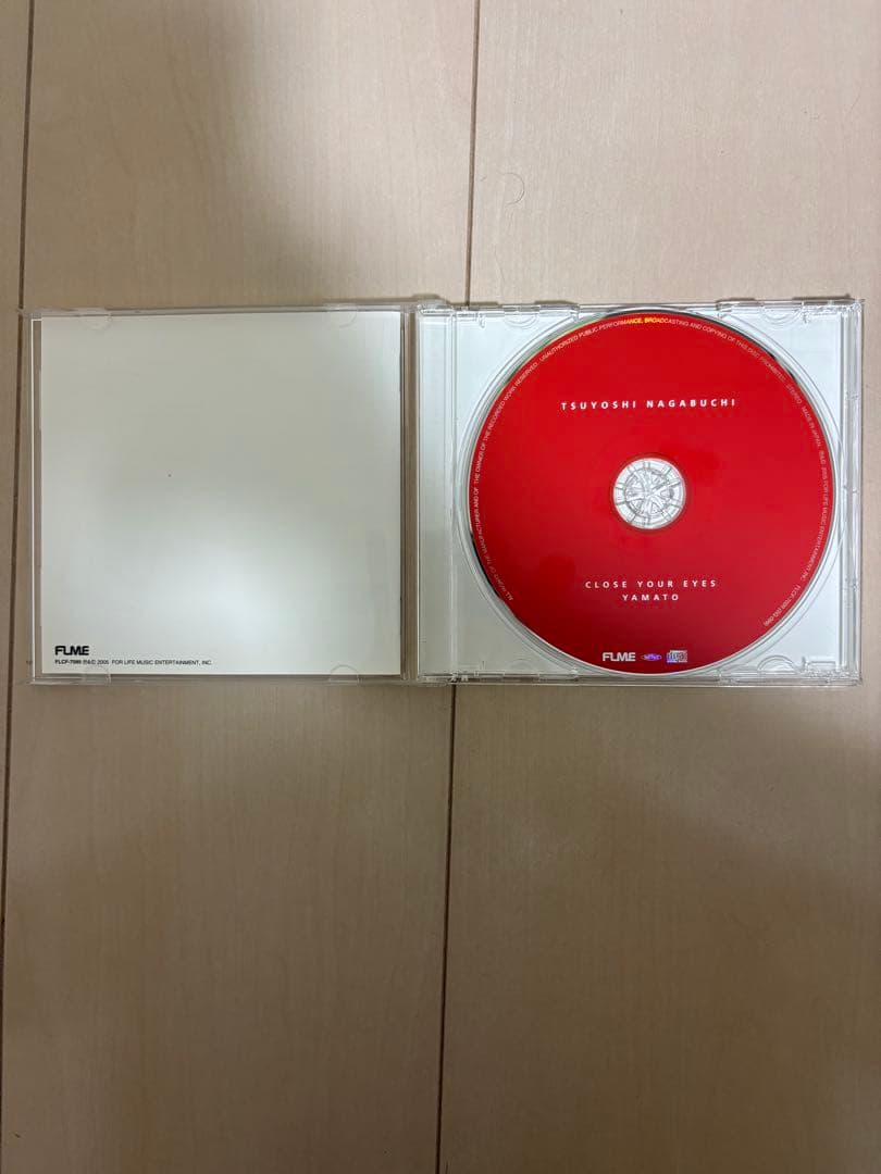 M*）様 サイン入り CD CLOSE YOUR EYES YAMATO 長渕剛