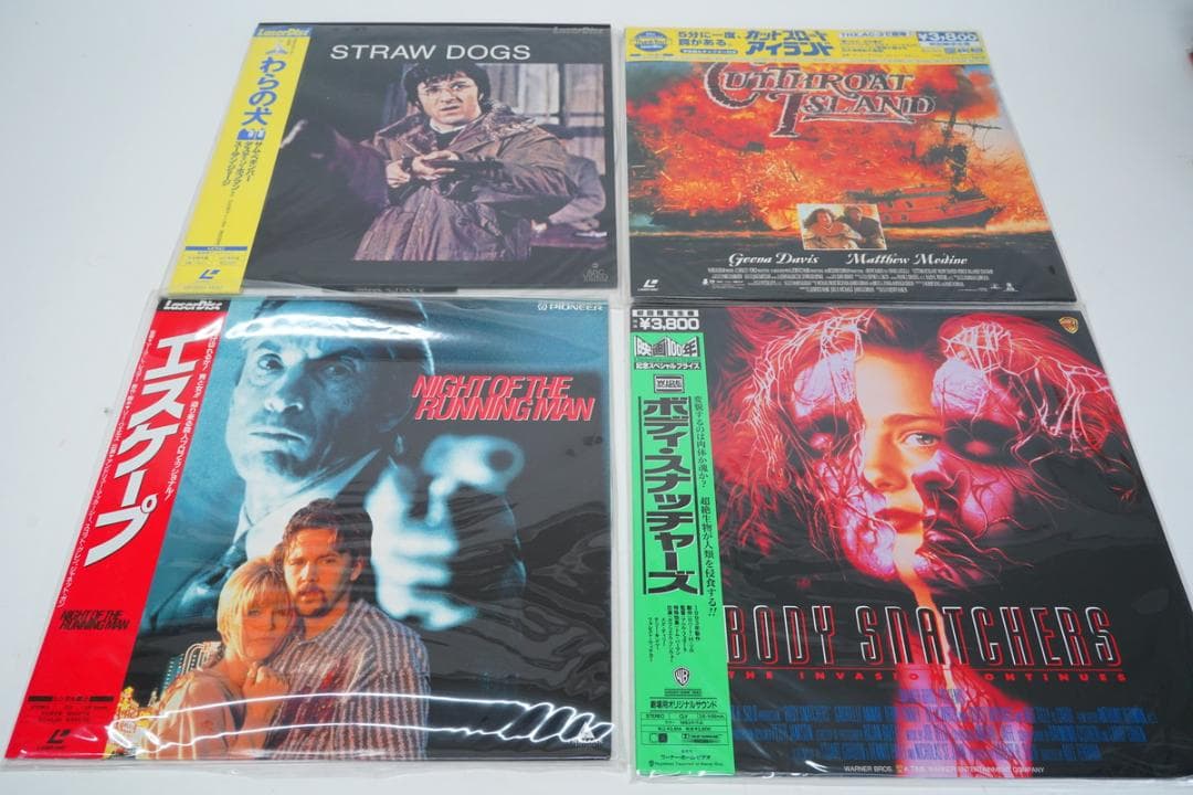 9.466-100 ▲ レーザーディスク 映画 LD まとめ売り やや傷あり