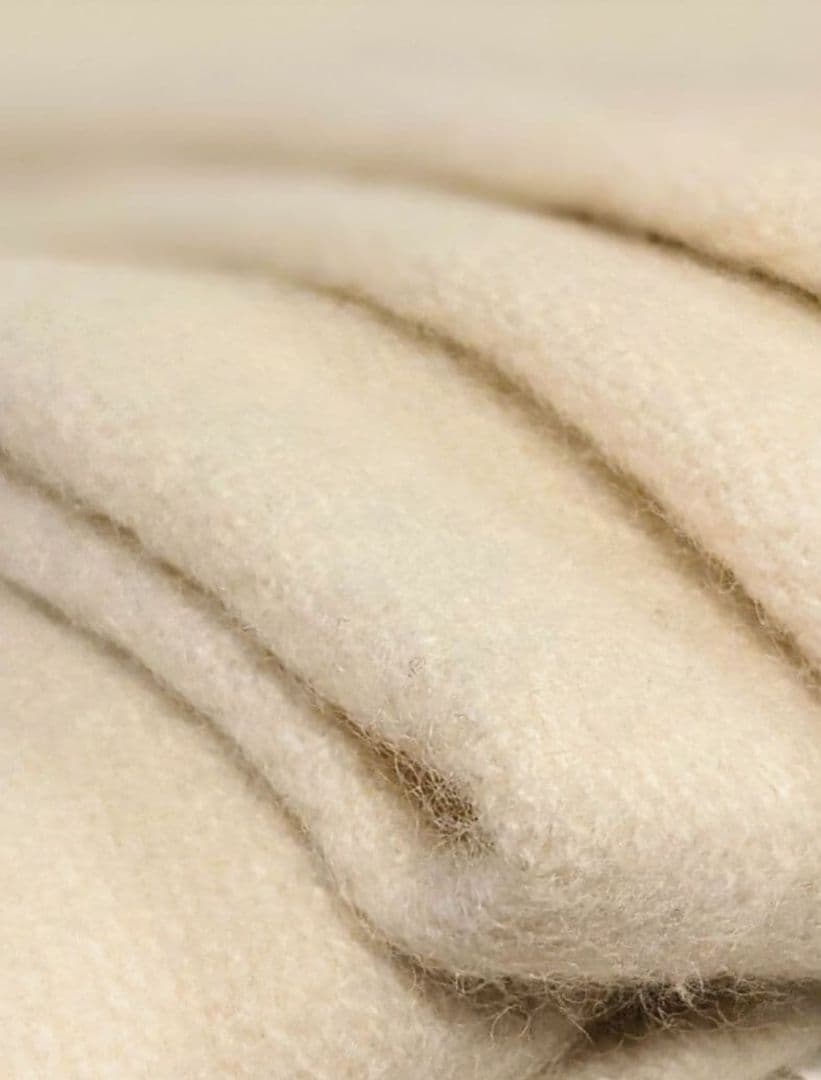 【無印】ウール × カシミヤ 毛布 140*200 シングルサイズ 【未使用】