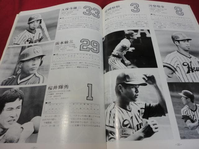 【プロ野球】南海ホークス1981ファンブック