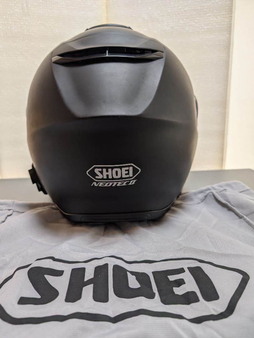 SHOEI NEOTEC II フルフェイスヘルメット マットブラックｌサイズ