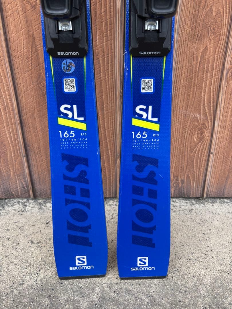 Salomon S/Race SLサイズ 165 バインディング付き
