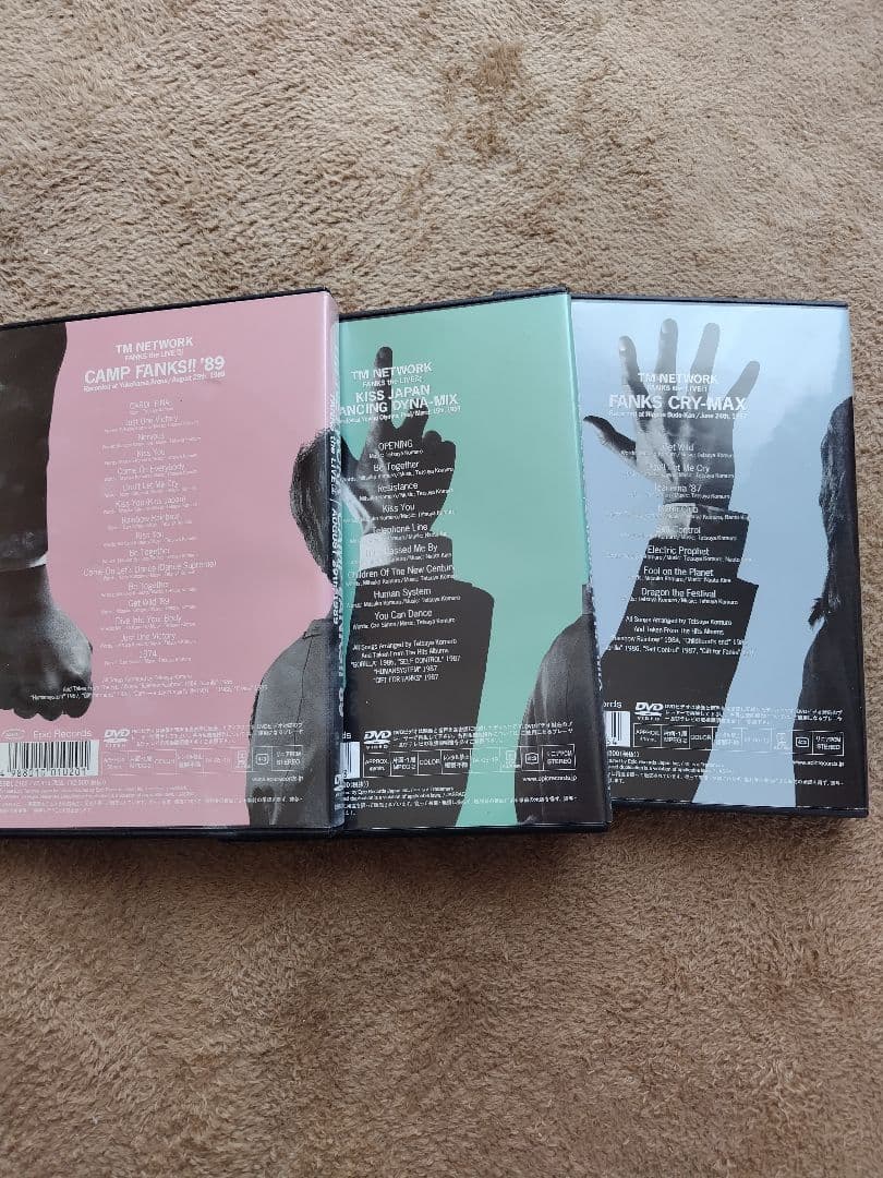 TM NETWORK FANKS DVD 3枚セット