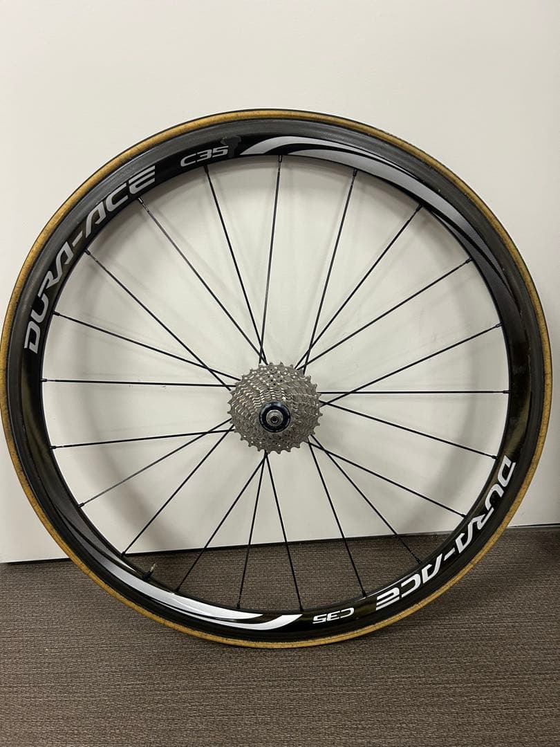 DURA-ACE WH-9000-C35-TUホイールバック付き