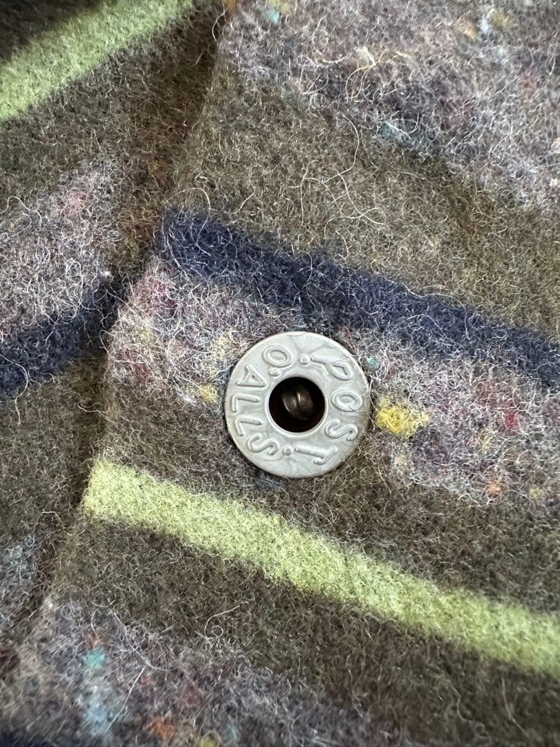 ●24AW ポストオーバーオールズ ボタンスカーフ Post Overalls