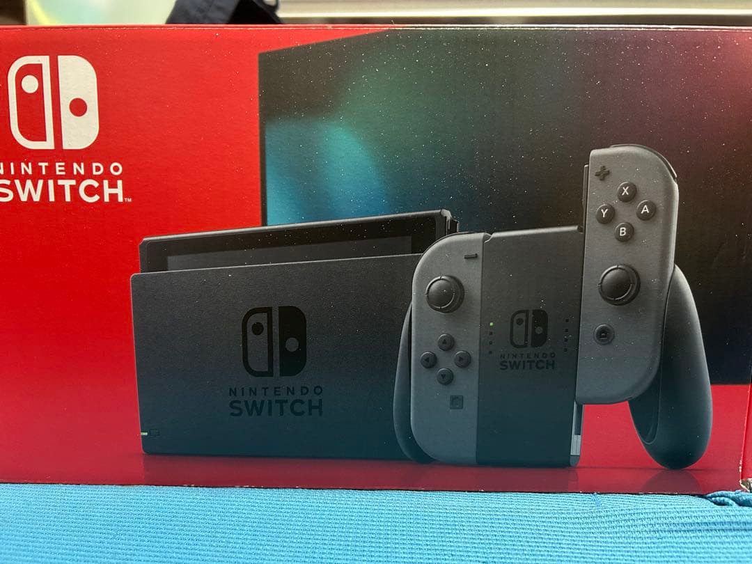 Nintendo Switch バッテリー強化版 本体 グレー 完備品