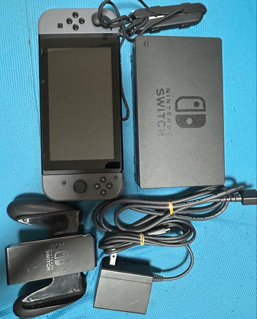 Nintendo Switch バッテリー強化版 本体 グレー 完備品