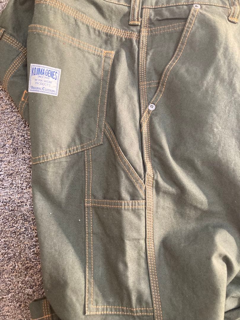 日本製! KOJIMA GENES(児島ジーンズ)ワークペインターパンツ 34
