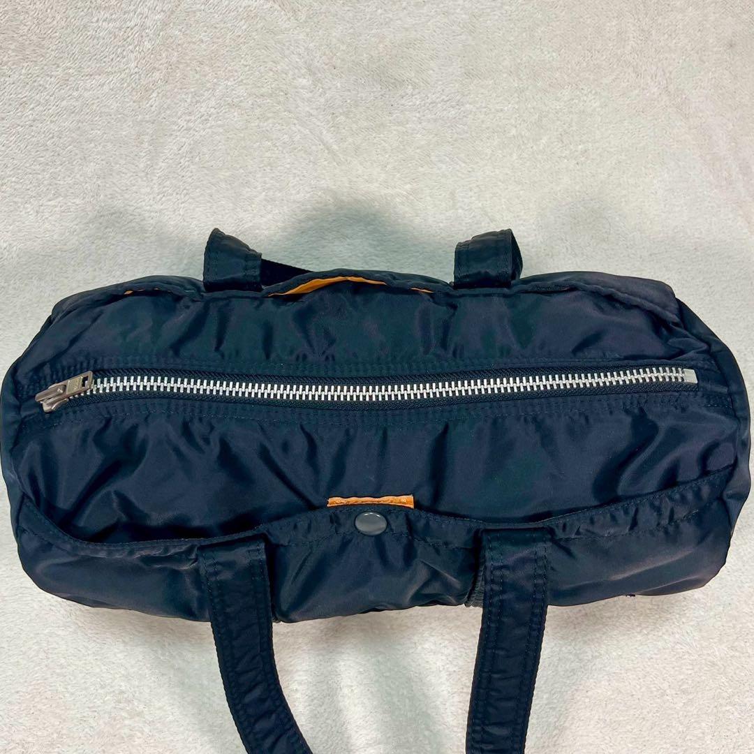 【極美品✨】ポーター ミニボストン タンカー ドラム型　肩掛け可　廃盤・希少品‼️