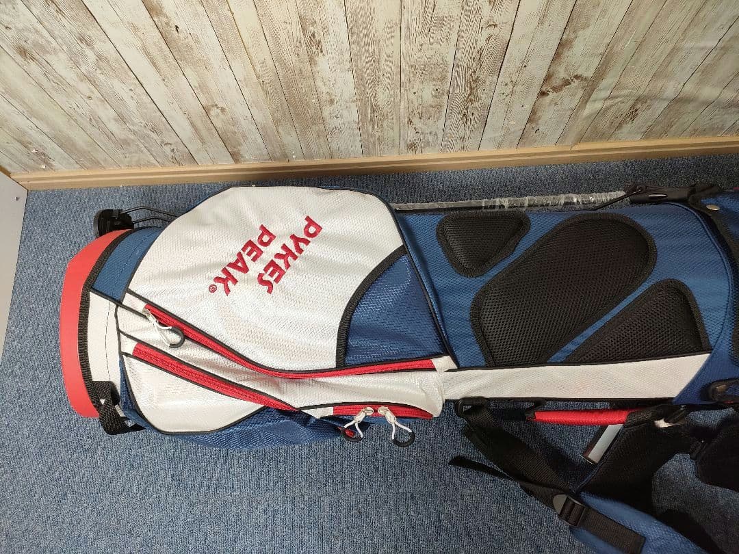 y.m 新品未使用 PYKES PEAK（パイクスピーク）キャディーバッグ