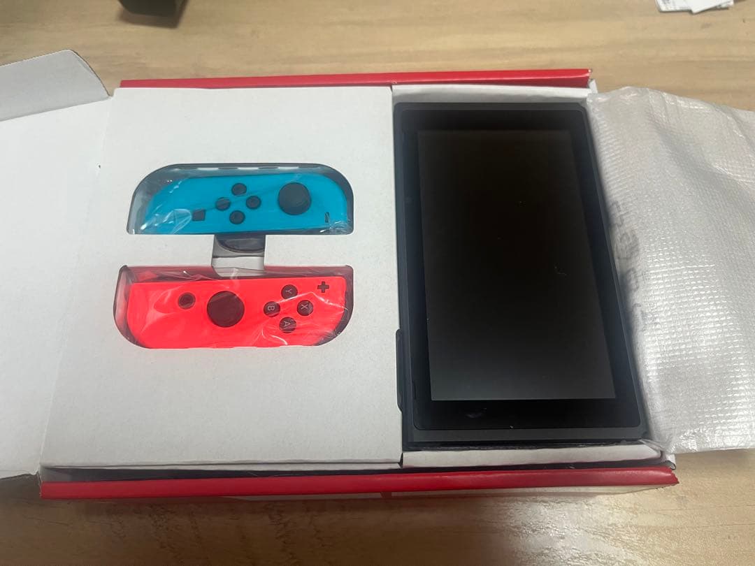 Nintendo Switch 本体 青/赤 Joy-Con メーカー保証期間内