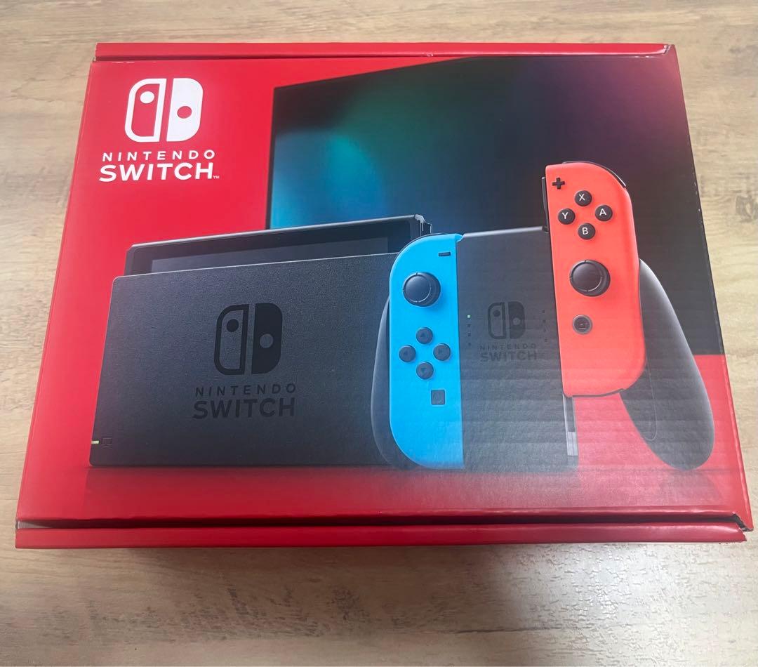 Nintendo Switch 本体 青/赤 Joy-Con メーカー保証期間内