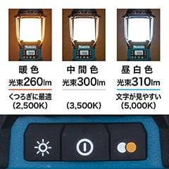 マキタ 40Vmax充電式ランタン付ラジオ MR008GZ ブルー 未使用