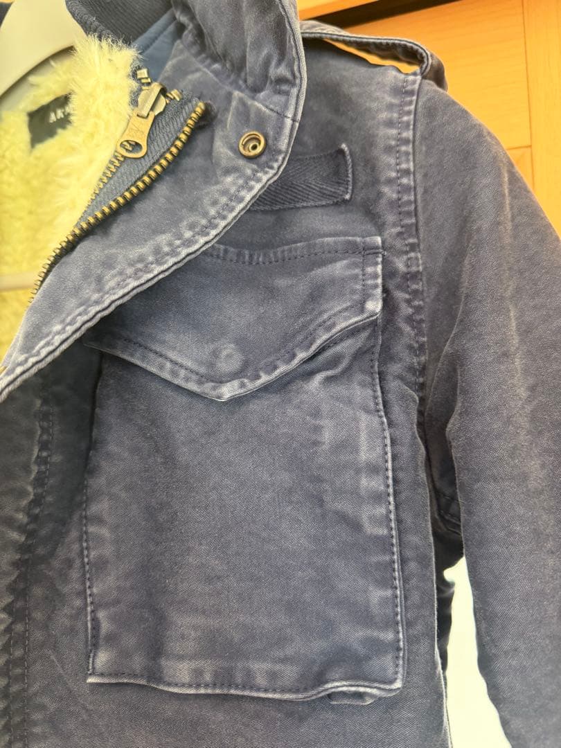 AKM ネイビー cold weather M65