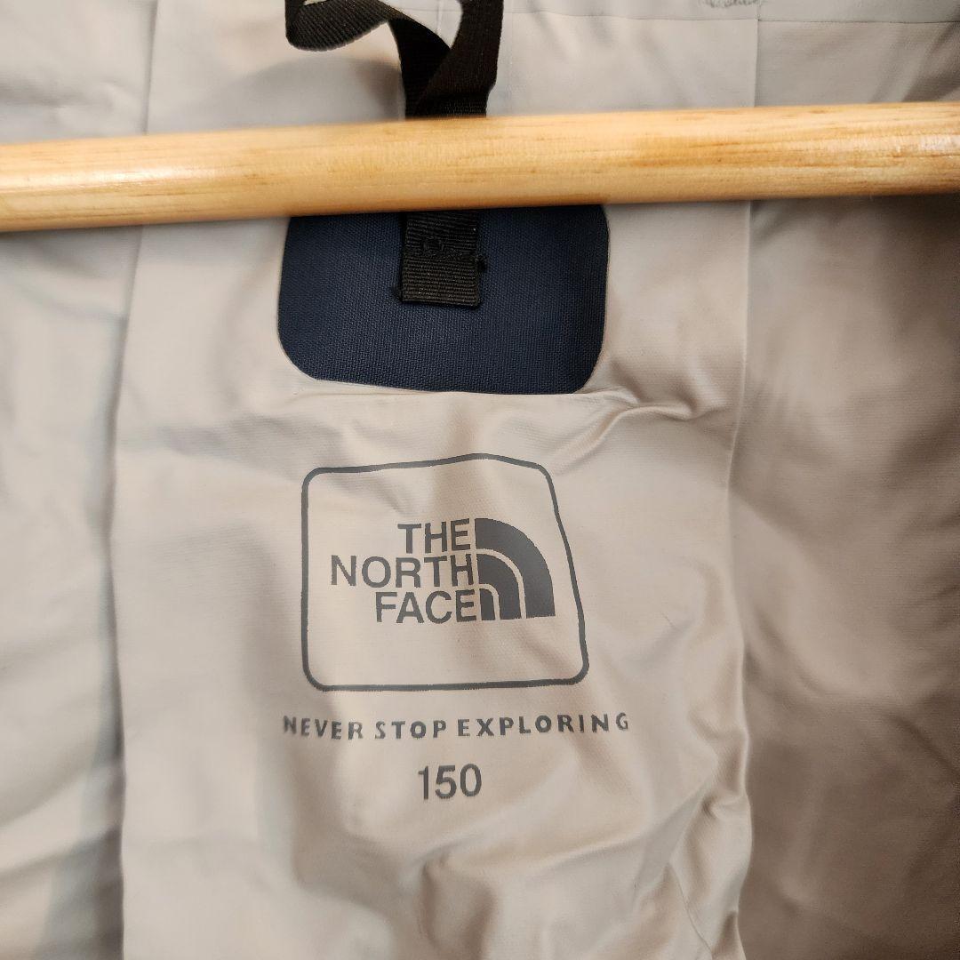 ノースフェイス レインコート キッズツリーフロッグコート 150 ネイビー 美品