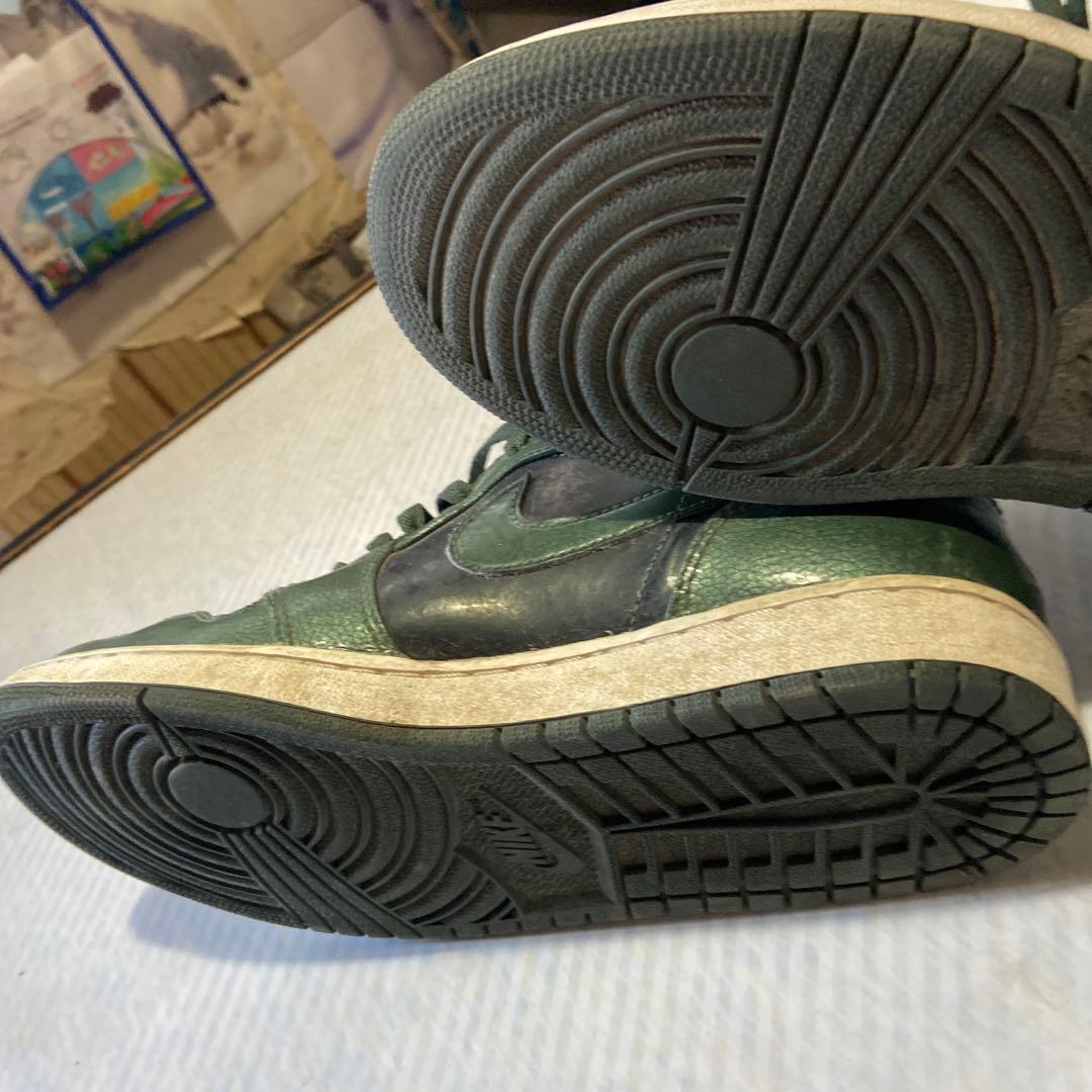 Nike エアジョーダン ハイカットシューズ グリーン/ブラック