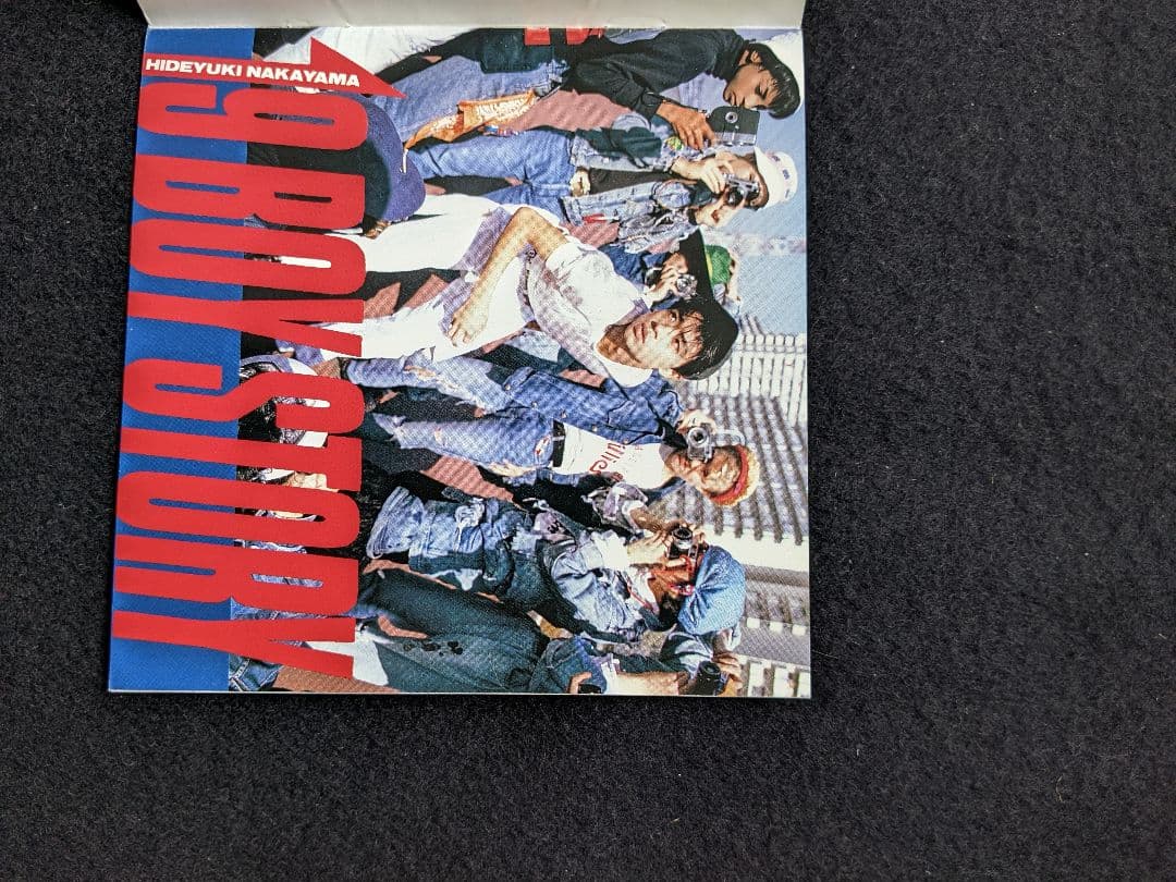 中山秀征　アルバム　19 BOY STORY 明日にONE WAY 高橋研　廃盤