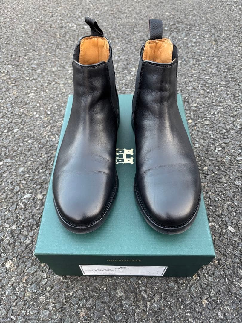 HARROGATE KENSINGTON サイドゴアブーツ　UK7