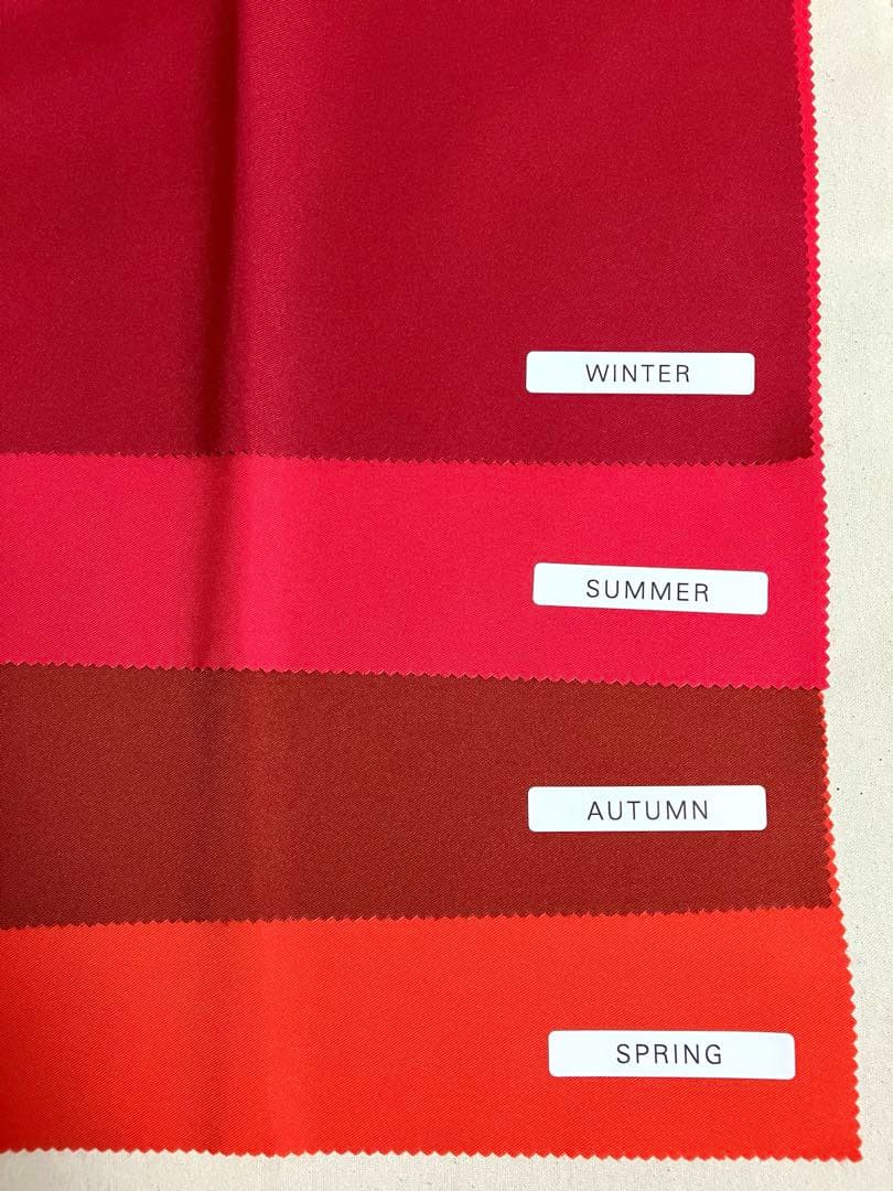 パーソナルカラー診断用ドレープ　ケープセット　AIS