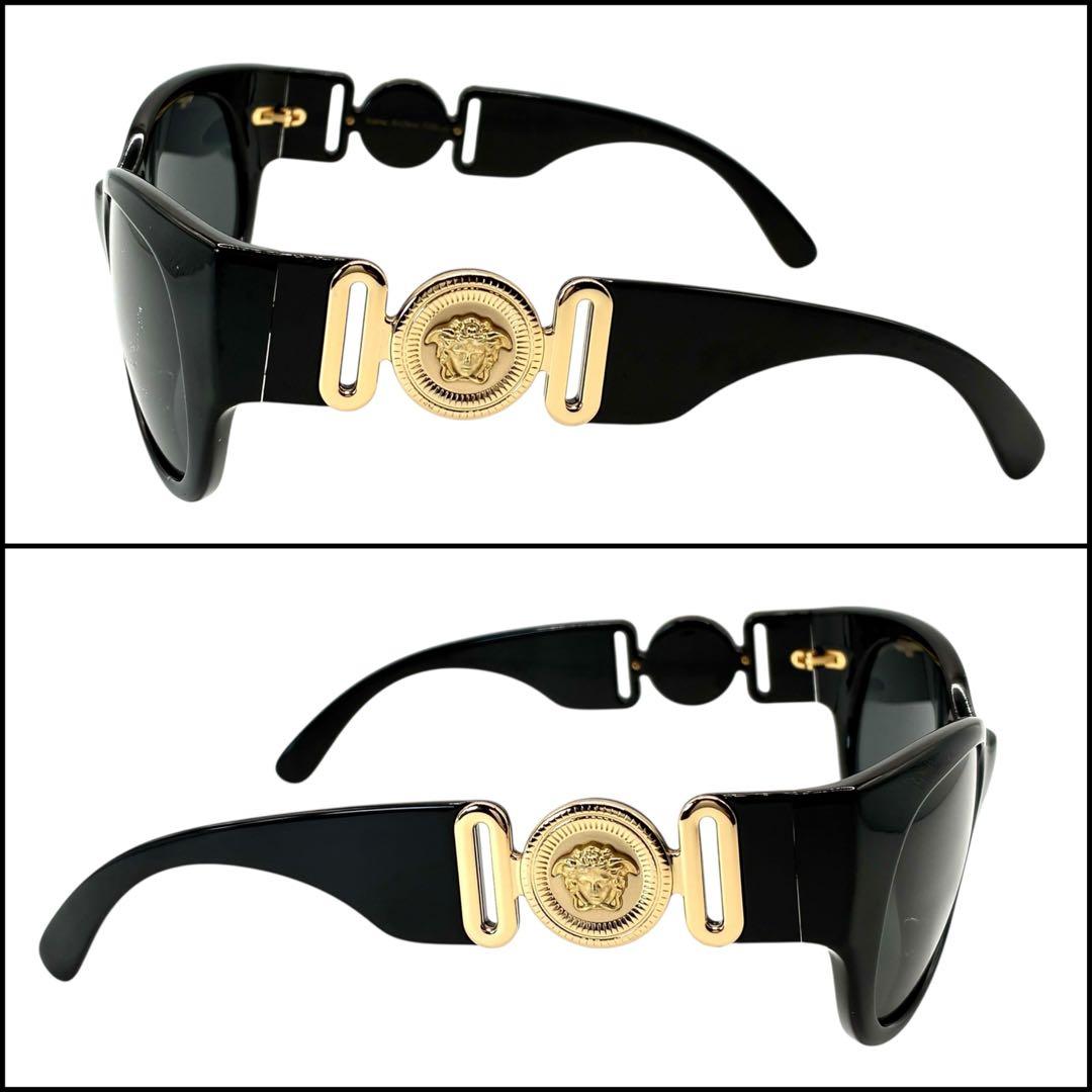VERSACE ヴェルサーチ　メデューサ　オーバル　サングラス　ウェリントン
