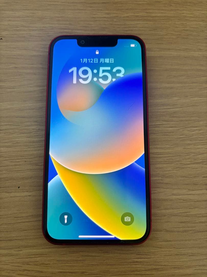 ※訳ありiPhone 13 mini PRODUCT(RED) 256GB