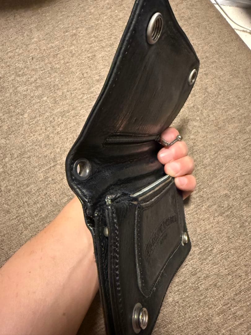 クロムハーツ　2zip クロスボール　黒