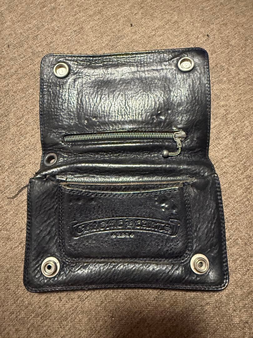 クロムハーツ　2zip クロスボール　黒