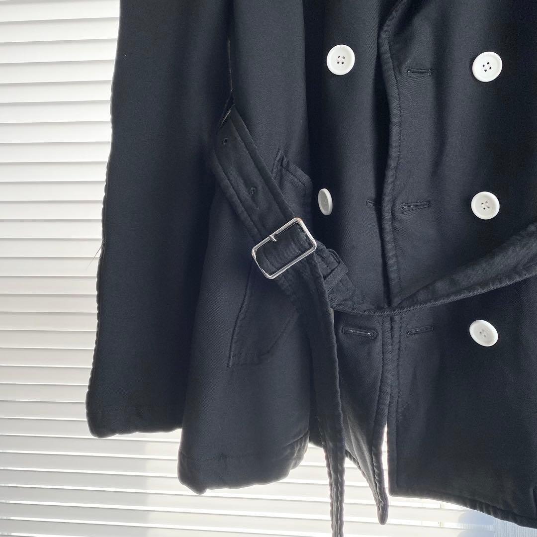 BLACK COMME des GARCONS ポリ縮ジャケット　　オムプリュス