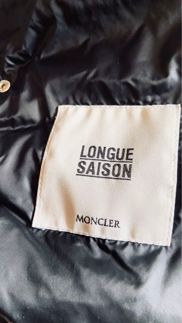 MONCLER LIANE 黒 ダウンベスト 正規品 レシート付き