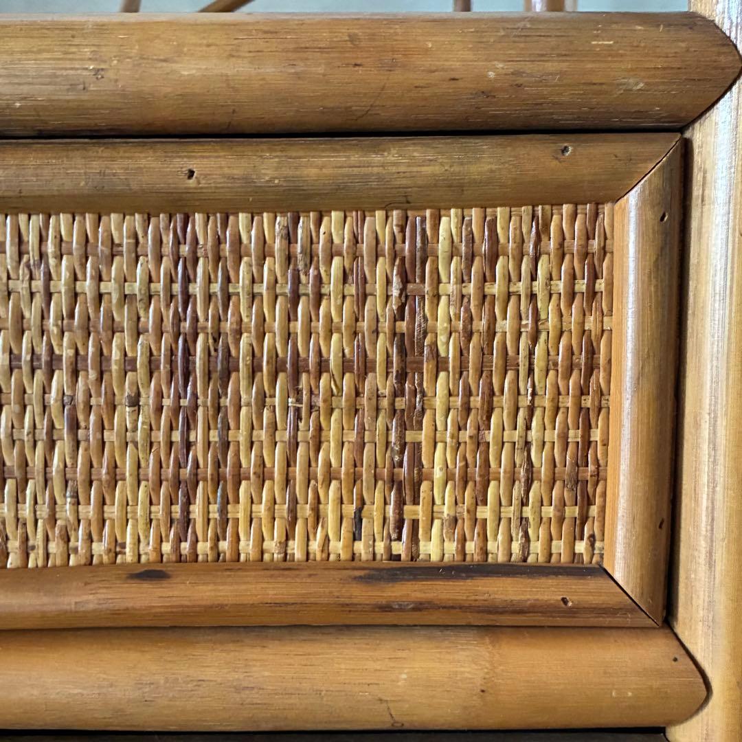 ヴィンテージラタン チェスト 引き出し 収納