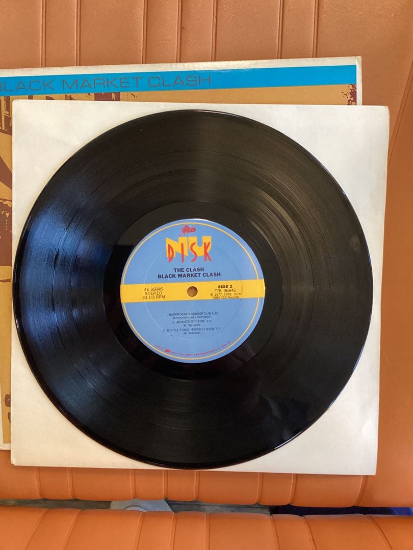 ザ・クラッシュ　オリジナル10イン盤　ブラック・マーケット・クラッシュ　　2/8